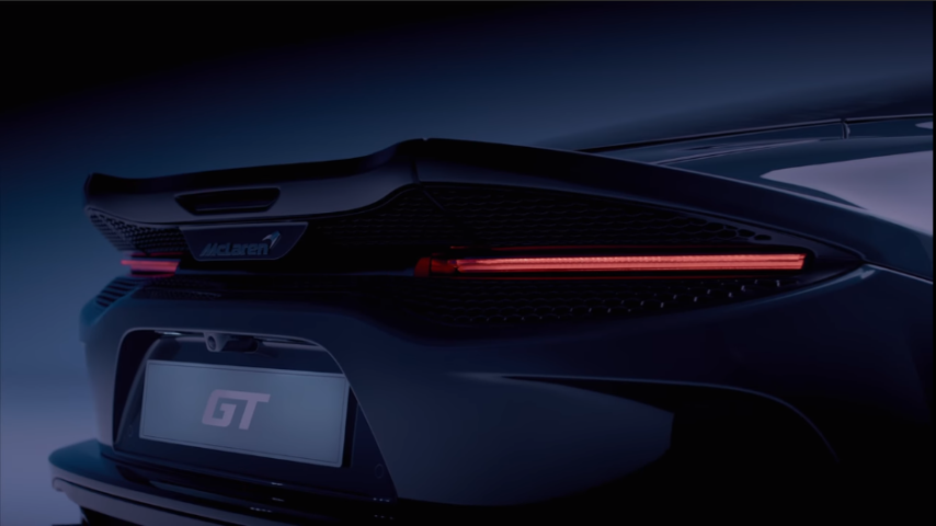 Il Gourney flap e i sottili gruppi ottici della GT (Credits: McLrenMedia)